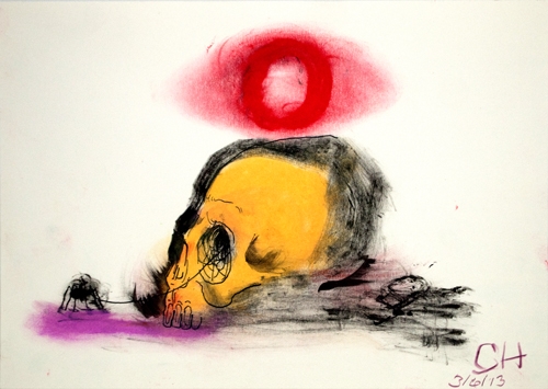 <p>Untitled</p><p> </p><p>2013<br />pastel, ink, coloured pencil on paper<br />21 x 29,7 cm</p>