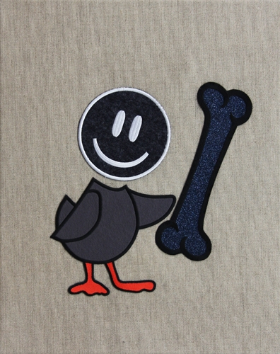 <p>Dominik Steiner</p><p><br />Duckling 2, 2011<br />mixed media on canvas<br />50 x 40 cm</p>