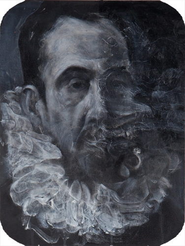 <p>Francesco Petruccelli<br /><br />Untitled<br />2016<br />mixed media on wood<br />40 x 30 cm </p>