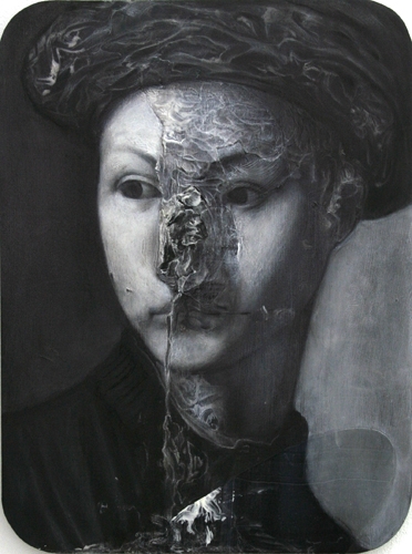 <p>Francesco Petruccelli<br /><br />Untitled<br />2016<br />mixed media on wood<br />40 x 30 cm </p>