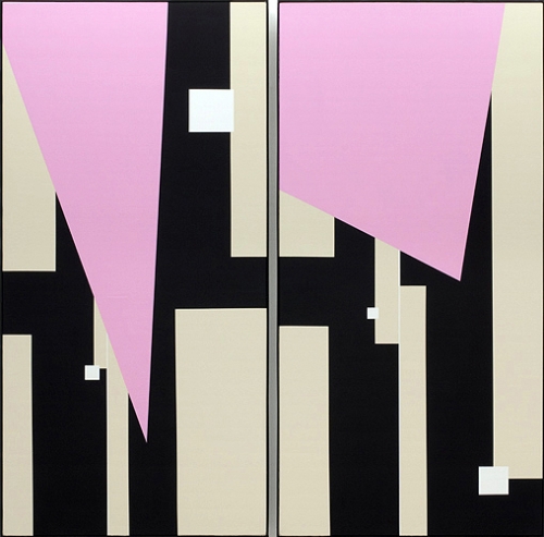 <p>Subkutan</p><p> </p><p>2011</p><p>acrylic on nettle, enameled wooden box, frame lath</p><p>two parts, 170,5 x 172 x 9 cm</p>