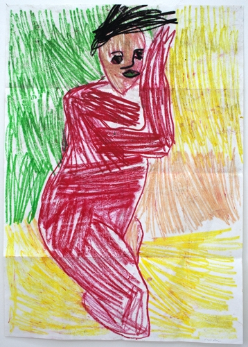 <p>Untitled</p><p> </p><p>2014</p><p>wax crayon on paper<br />140 x 99,5 cm</p>