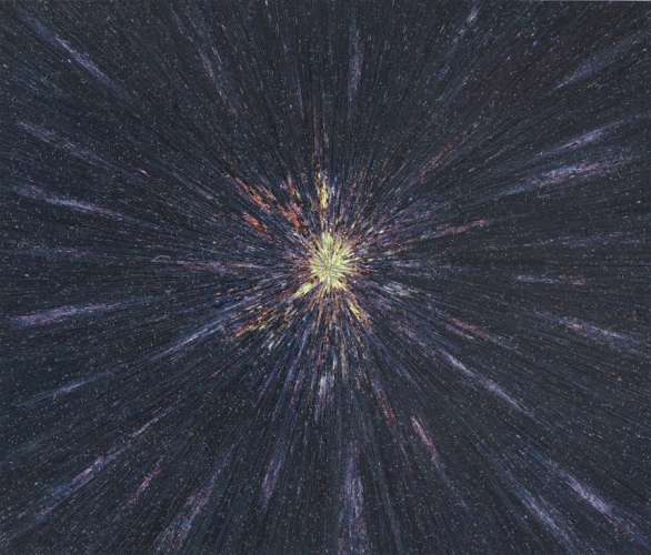 <p>Untitled<br /><br />2008<br />Paper on wood<br />173 x 205 x 2 cm</p>