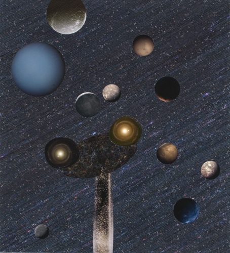 <p>Untitled<br /><br />2008<br />Paper on wood<br />100 x 90 x 2 cm</p>