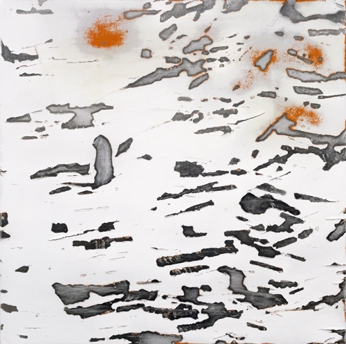 <p>Dubplate 5 (Torque)</p><p> </p><p>2015<br />lacquer on aluminium<br />framed 86 x 86 x 10 cm</p>