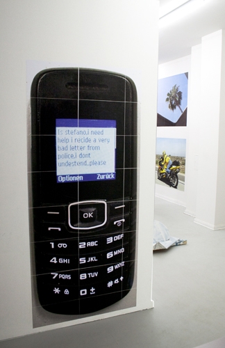 <p>Salome Ghazanfari und Felix Oehmann</p><p> </p><p>2014</p><p>Exhibition view</p><p>Cruise & Callas</p>