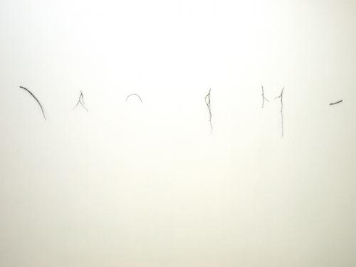 <p>o.T. (Juli, Boppstraße, Berlin, 2013)</p><p> </p><p>2013</p><p>ink on wood</p><p>54,5 x 346 x 9,5 cm</p>